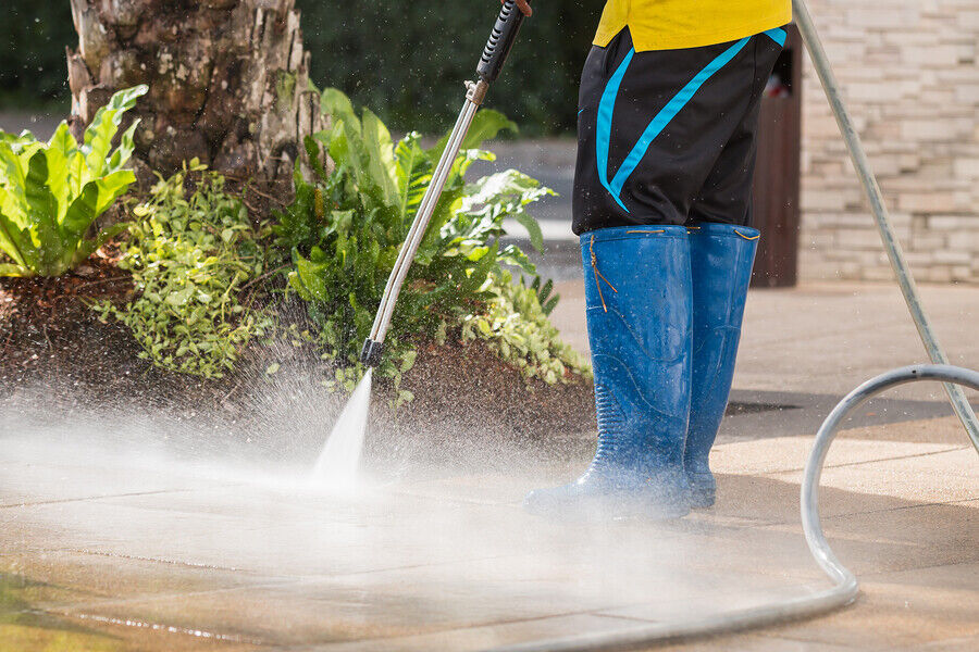 Commercial power washing by Impact Commercial Cleaning Services LLC